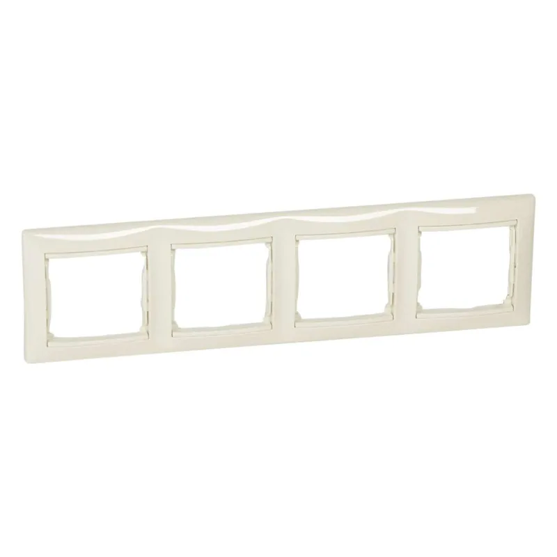 Рамка 4-м Valena бежевая горизонтальная DIY Legrand 695634_1