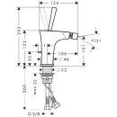 Смеситель для биде Hansgrohe PuraVida 15270000_2