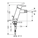 Смеситель для биде Hansgrohe Тalis S2 32240000_2