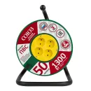Удлинитель на катушке 50м 4 розетки без заземления 1350Вт IP20 Союз_2