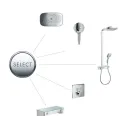 Душевая система Hansgrohe Raindance Select E300 3jet 27127000_3