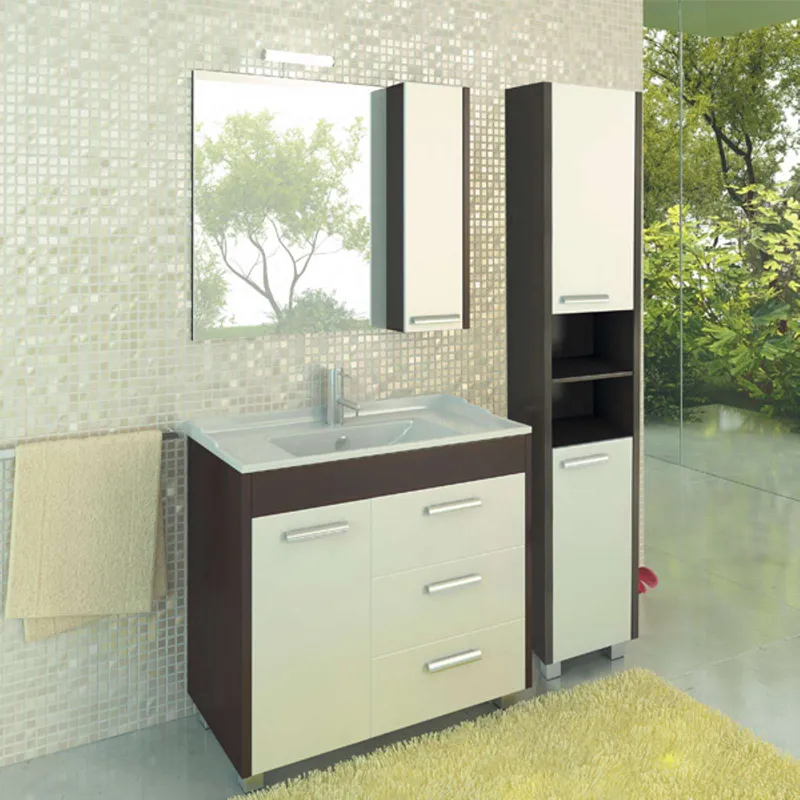 Тумба с раковиной Comforty Барселона 90 венге_1