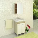Тумба с раковиной Comforty Киото 60 сосна лоредо_1