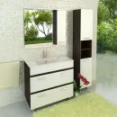 Тумба с раковиной Comforty Манчестер 90 венге_1
