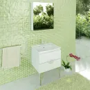 Тумба с раковиной Comforty Римини 60 белый_1
