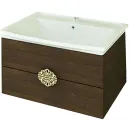Тумба с раковиной Comforty Римини 80 венге_1