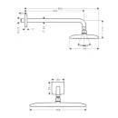 Верхний душ Hansgrohe Raindance Е Air 1jet 360 27376000_2