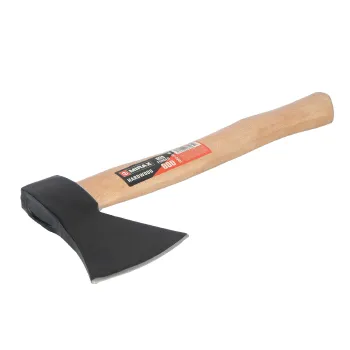 Изображение товара Кованый топор 0,8 кг с деревянной рукояткой 410 мм универсальный строительный Изображение товара Кованый топор 0,8 кг с деревянной рукояткой 410 мм универсальный строительный