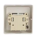 Выключатель одноклавишный накладной Хит белый IP20 Systeme Electric_4