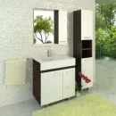 Зеркальный шкаф Comforty Манчестер 75 венге_3