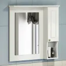 Зеркальный шкаф Comforty Палермо 90 слоновая кость_1