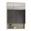 Зеркало шкаф Comforty Парма 60 дуб дымчатый_2