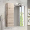Зеркало шкаф Comforty Тромсе 80 дуб сонома_2