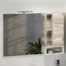 Зеркало шкаф Comforty Турин 120 дуб бежевый_2