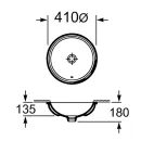 Раковина Roca Foro 41 (327884000)_2