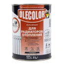 Эмаль алкидная для радиаторов Olecolor белая глянцевая 0,9кг_2