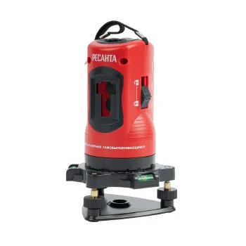 Изображение товара Лазерный нивелир Ресанта ПЛ-2ШК с автоматическим выравниванием и комплектом Изображение товара Лазерный нивелир Ресанта ПЛ-2ШК с автоматическим выравниванием и комплектом