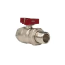 Кран шаровый со сгоном Miraya 3/4" бабочка_1