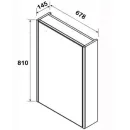 Зеркальный шкаф Roca Up 70 (ZRU9303016)_2