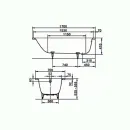 Стальная ванна Kaldewei Saniform Plus Star 335 170x70 с отверстиями под ручки_2