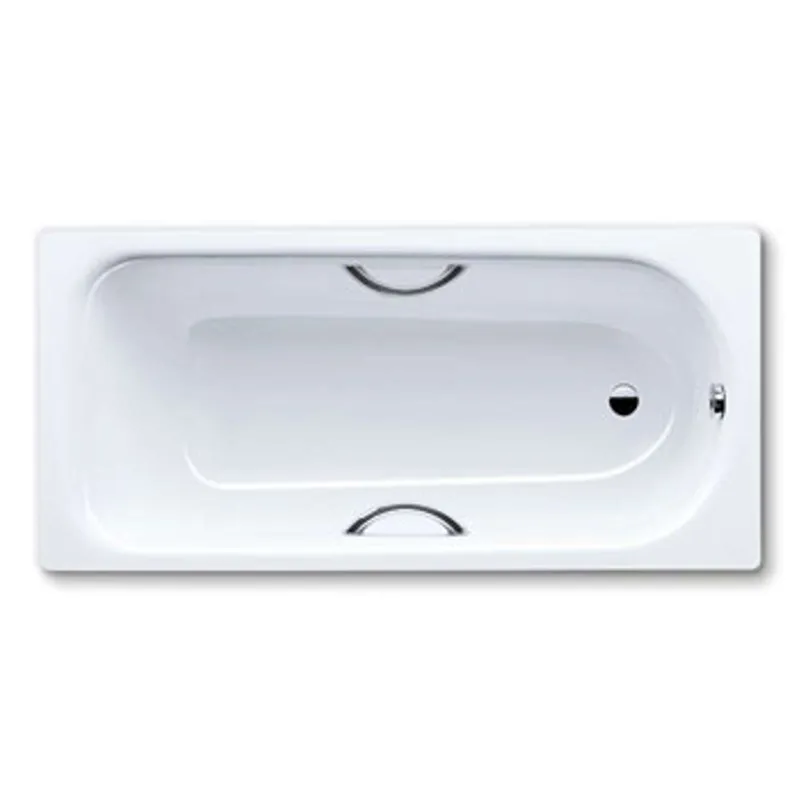 Стальная ванна Kaldewei Saniform Plus Star 337 180х80 с отверстиями под ручки с покрытием Easy-сlean_1