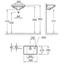 Рукомойник Jacob Delafon Odeon Up 40 E4799G-00 правый_2