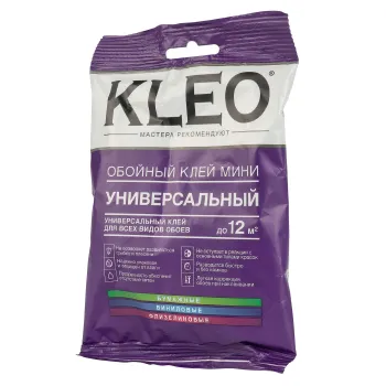 Изображение товара Клей обойный KLEO Мини для всех видов обоев, 60 г Изображение товара Клей обойный KLEO Мини для всех видов обоев, 60 г