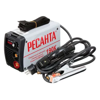 Изображение товара Инверторный сварочный аппарат Ресанта САИ-190К для ручной дуговой сварки Изображение товара Инверторный сварочный аппарат Ресанта САИ-190К для ручной дуговой сварки