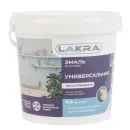 Эмаль акриловая Лакра белая полуглянцевая 0,9кг_2