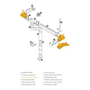 Угол желоба 90° 120мм Docke Premium коричневый_3