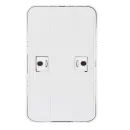 Розетка двухместная накладная с заземлением Blanca белая IP20 Systeme Electric_4