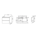 Тумба под раковину Jacob Delafon Odeon Up 60 (EB878-N18) белый_2