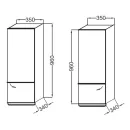 Пенал Jacob Delafon Odeon Up EB893G-N18 L белый_2