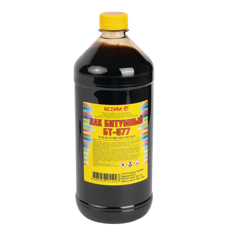 Лак битумный БТ-577, 1л_1