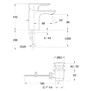 Смеситель для раковины Jacob Delafon Aleo E72275-4-CP_2
