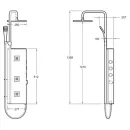 Душевая система Jacob Delafon Watertile Tower E3872-185_2