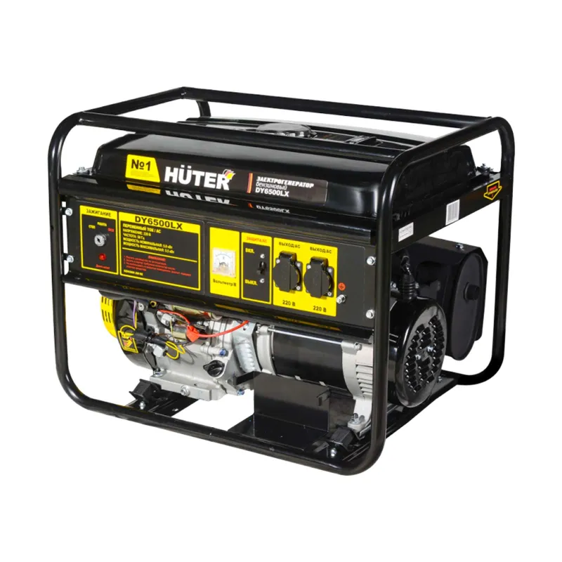 Генератор бензиновый Huter DY6500LХ 5 кВт_1