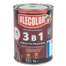 Грунт-эмаль по ржавчине 3 в 1 Olecolor голубая 0,9 кг_1