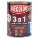 Грунт-эмаль по ржавчине 3 в 1 Olecolor голубая 0,9 кг_2