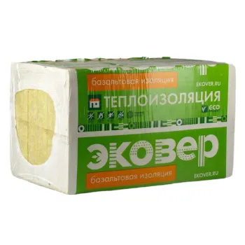 Утеплитель 1000х600х50мм Эковер Лайт 45кг/м³ 7,2м²