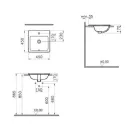 Раковина Vitra S20 45 см (5463B003-0001)_2