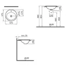 Раковина Vitra S20 48 см (5467B003-0001)_2