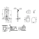 Комплект унитаз с инсталляцией Vitra S50 (9003B003-7200)_2