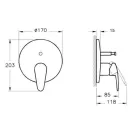 Смеситель для ванны Vitra Dynamic S (A42211EXP)_2