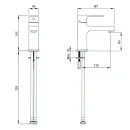 Смеситель для раковины Vitra Q-Line (A40775EXP)_2