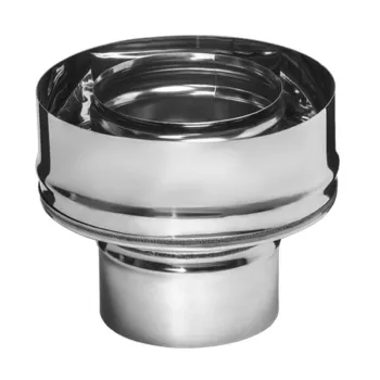 Изображение товара Адаптер стартовый Ferrum 150х210 мм для дымоходных систем нержавеющая сталь Изображение товара Адаптер стартовый Ferrum 150х210 мм для дымоходных систем нержавеющая сталь