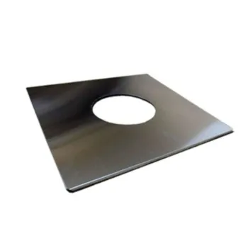 Изображение товара Защитный экран Ferrum 210 мм с отверстием для дымохода из нержавеющей стали Изображение товара Защитный экран Ferrum 210 мм с отверстием для дымохода из нержавеющей стали