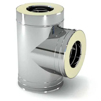 Изображение товара Тройник сэндвич 90° Ferrum 150х210 мм для водопровода и отопления Изображение товара Тройник сэндвич 90° Ferrum 150х210 мм для водопровода и отопления