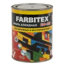 Эмаль ПФ-115 Farbitex шоколадная глянцевая 0,8кг_1