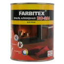 Эмаль ПФ-266 Farbitex красно-коричневая глянцевая 0,8кг_2